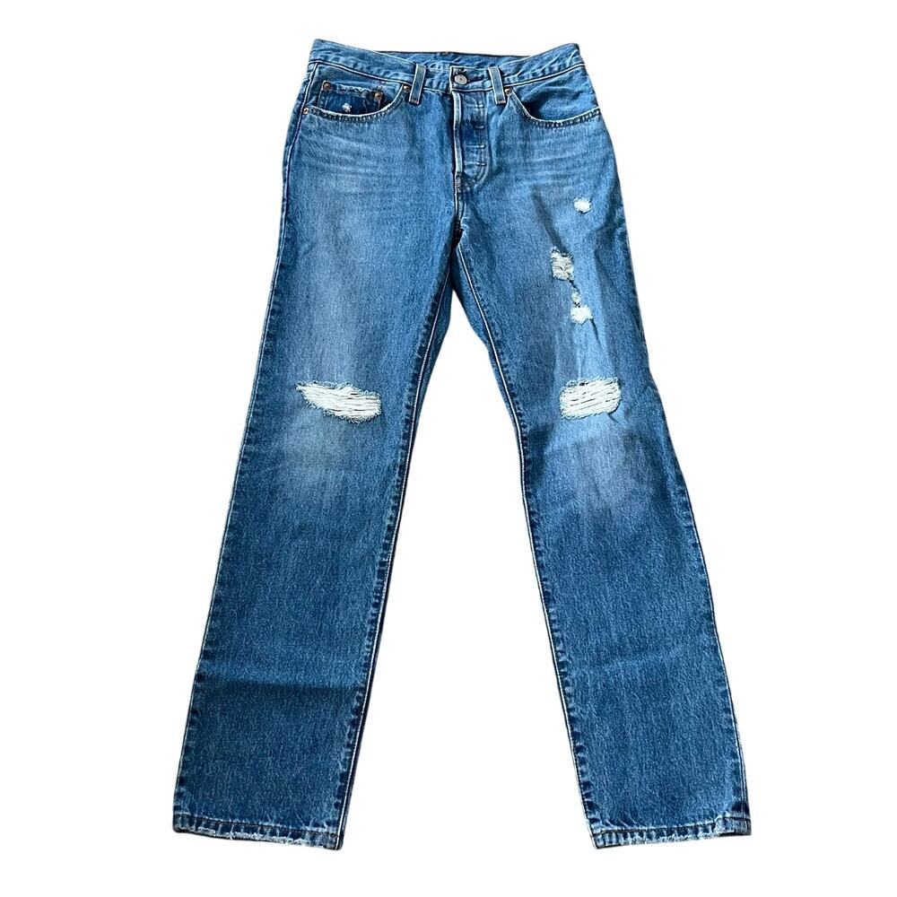 Levi's Premium 501® Distressed Jeans - W26 L30